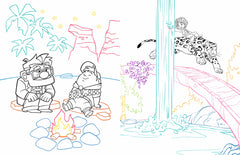 DISNEY CLASSIQUES - Mes jolis coloriages - La jungle
