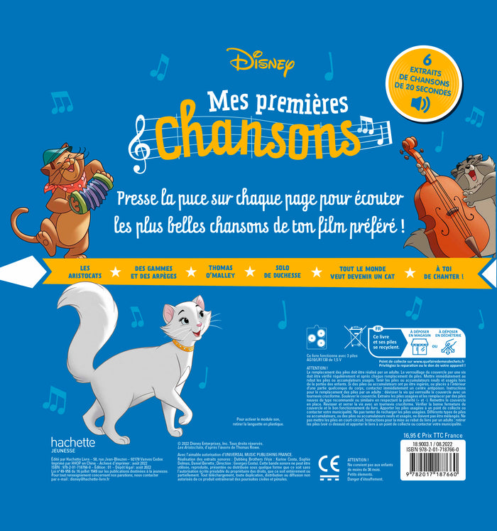 Les Aristochats - Mes Premières Chansons