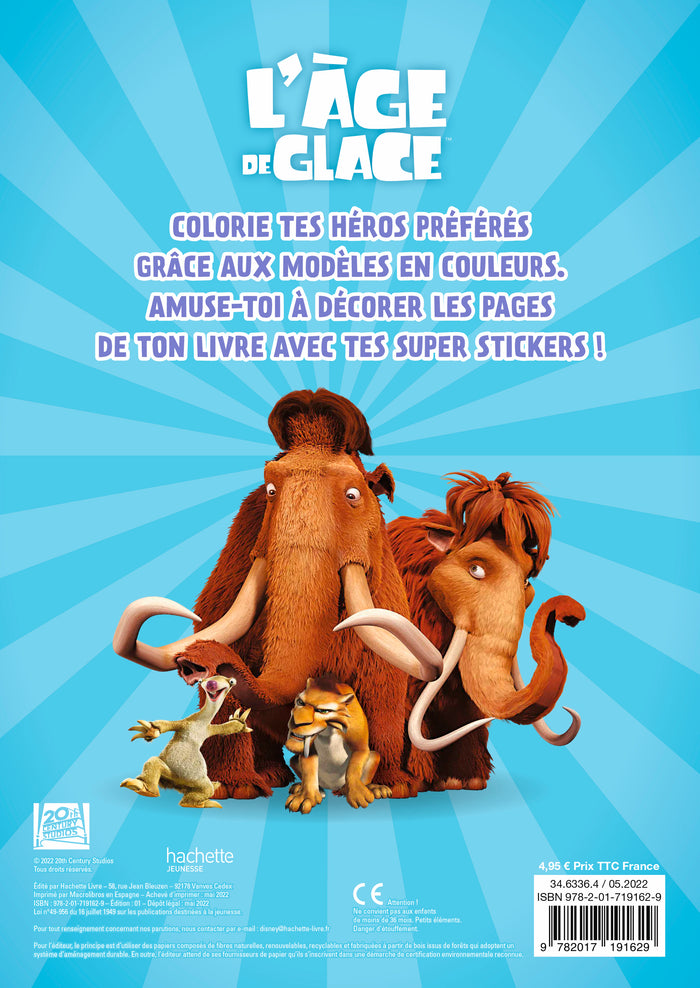 Mes coloriages avec stickers