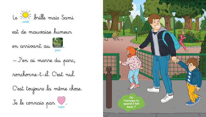 Sami et Julie au parc