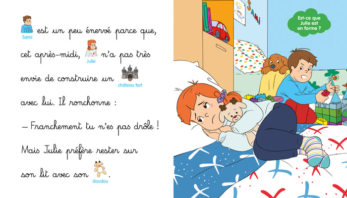 Les histoires de P'tit Sami Maternelle (3-5 ans) : Julie a la varicelle
