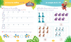 Dino Ranch - J'apprends les premiers nombres - Moyenne Section