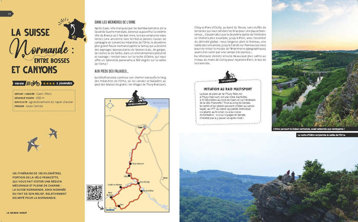 Week-ends à vélo - 52 itinéraires insolites en France