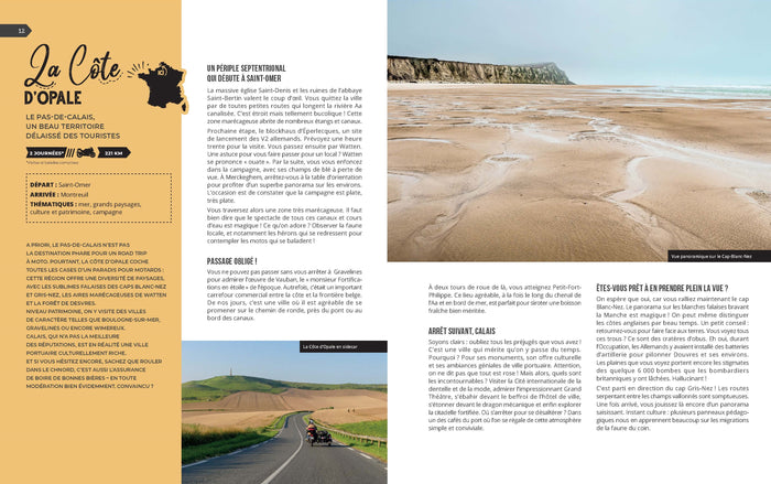 Week-ends à moto - 50 itinéraires insolites en France