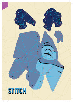 Papertoy Disney - Stitch et Angel