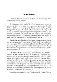 Je lui ai donné mon coeur, elle a pris mon âme. J'ai épousé une perverse narcissique