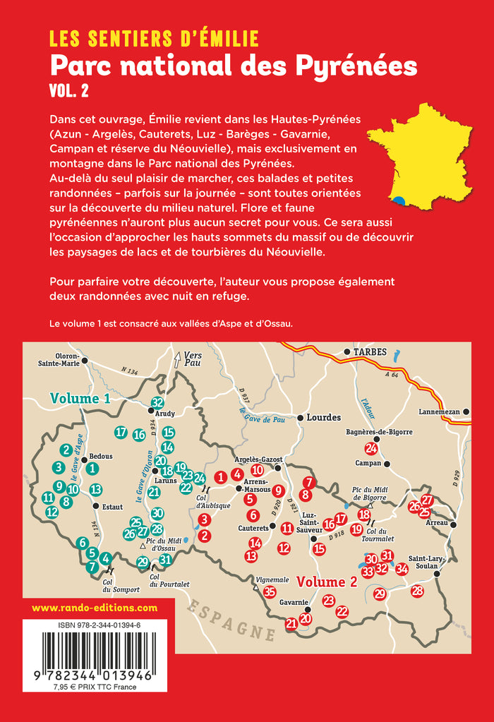 Les Sentiers d'Emilie dans le Parc national des Pyrénées vol. 2