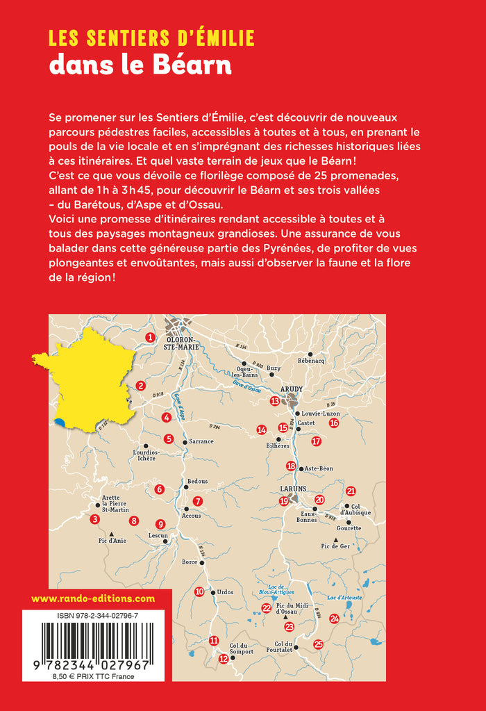 Les Sentiers d'Emilie dans le Béarn