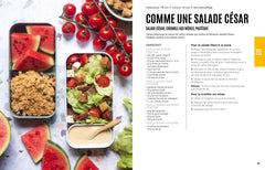 Lunch box vegan pour le boulot