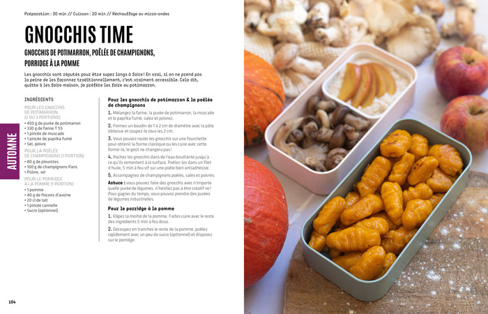 Lunch box vegan pour le boulot