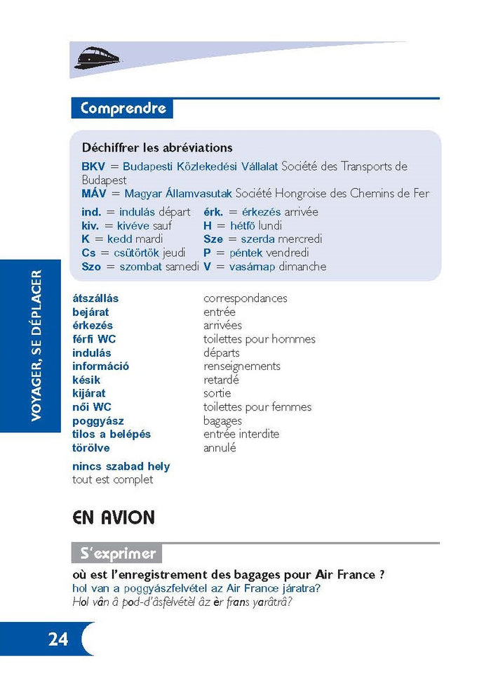 Parler le hongrois en voyage