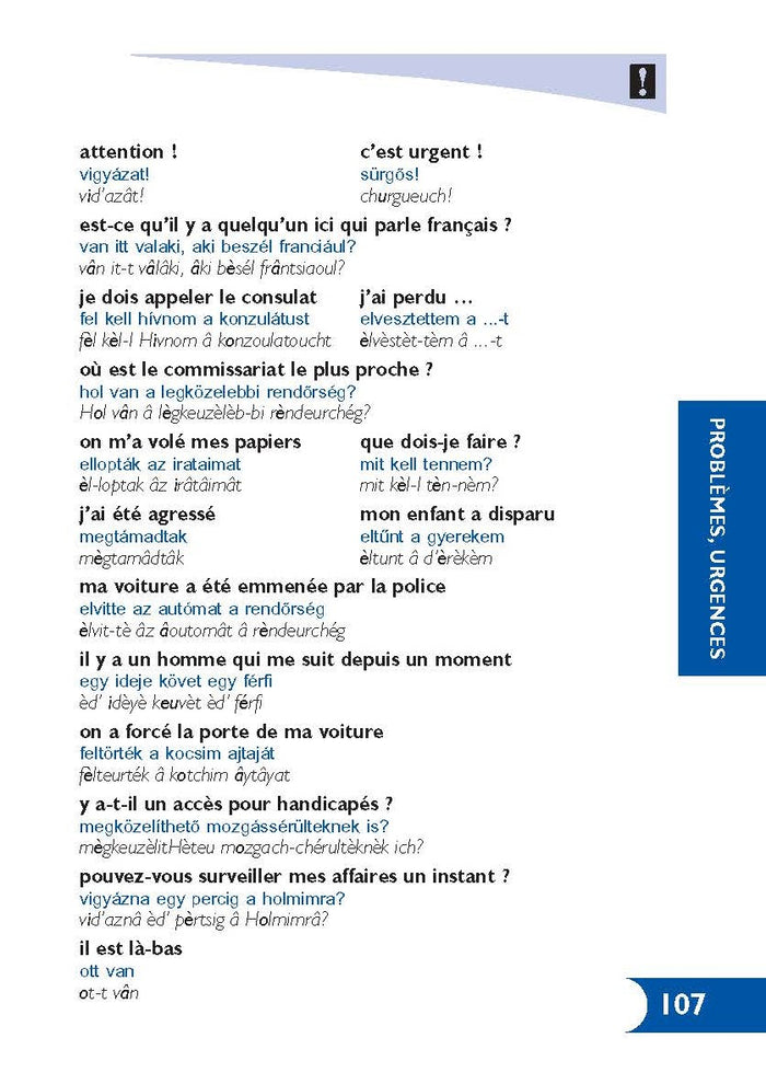 Parler le hongrois en voyage