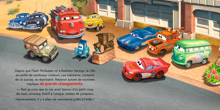 Cars - La parade des pompiers