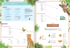 Mon cahier de CP - Une saison au zoo