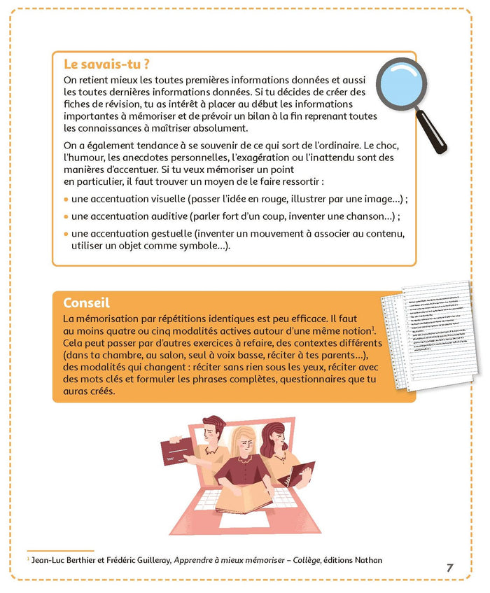 Mon kit 100 % réussite - organisation, efficacité