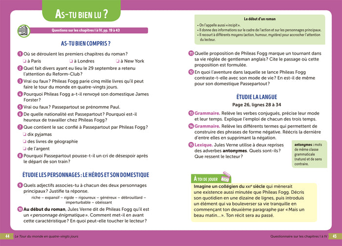 Bibliocollège - Le tour du monde en 80 jours