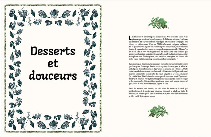 Les recettes elfiques