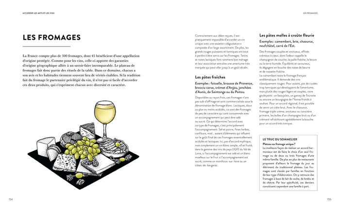 Les vins et les mets en 2500 accords