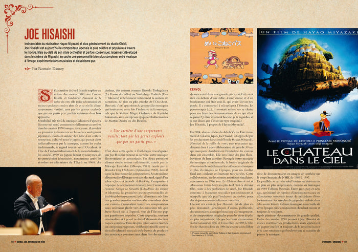 Hommage au studio Ghibli les artisans du rêve