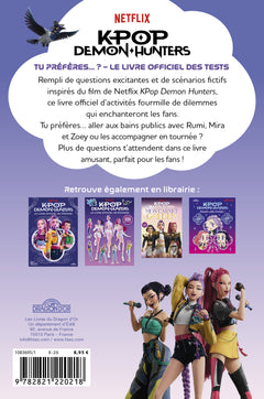 KPop Demon Hunters - Tu préfères... ? - Le livre officiel des tests