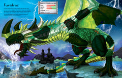 Construis tes dragons et guerriers de fantasie avec des autocollants - Volume combiné