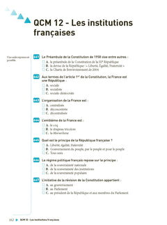 1 000 QCM de culture générale