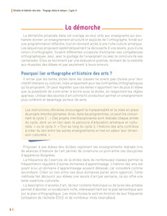 Dictées et histoire des arts CM - Voyage dans le temps - + ressources numériques
