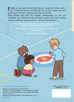Mes premières lectures Montessori - 9 histoires de Tom et Suzi à lire seul - Niveau 2