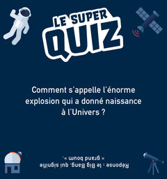 Le super quiz de l'espace