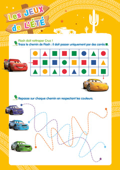 Disney - Cars - De la Petite à la Moyenne section - Cahier de vacances 2024
