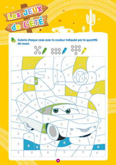 Disney - Cars - De la Grande Section au CP - Cahier de vacances 2025
