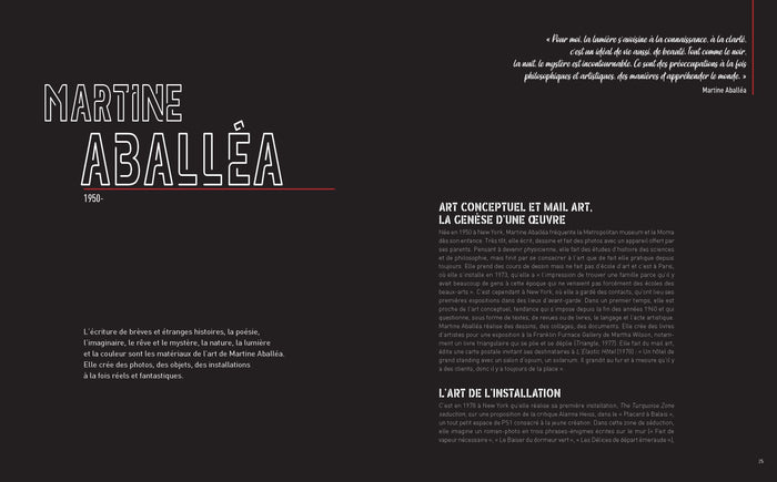 L'art contemporain par les femmes