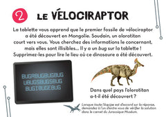 Escape Game Junior - Jurassique muséum