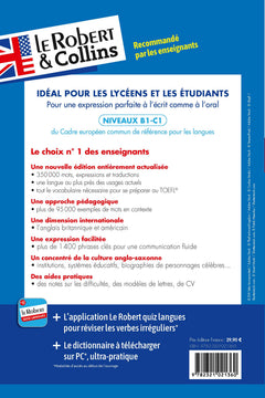 Dictionnaire Le Robert & Collins Compact Plus anglais