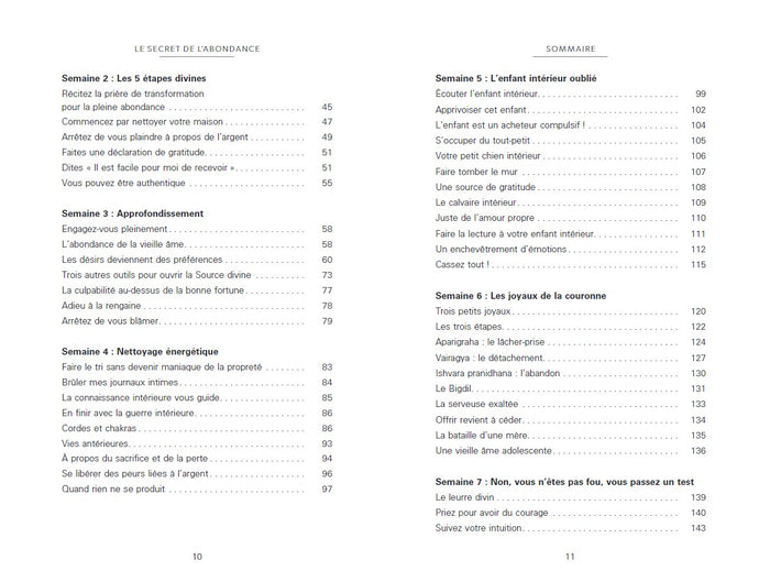 Le secret de l'abondance