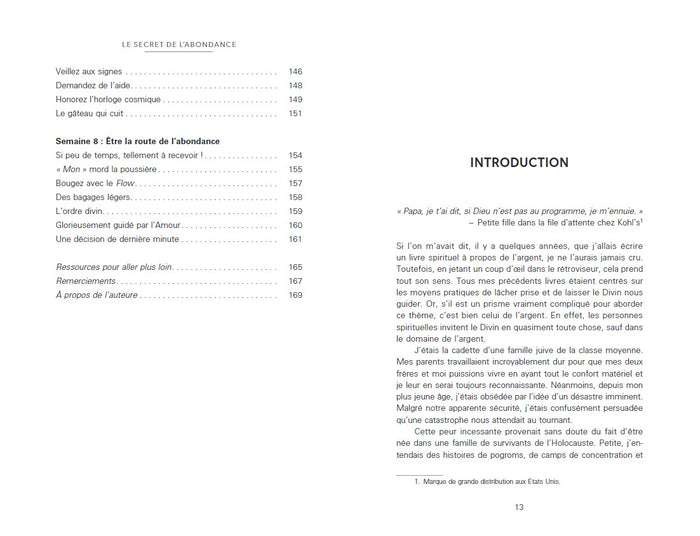 Le secret de l'abondance