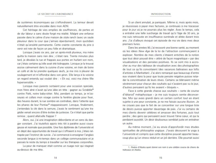 Le secret de l'abondance