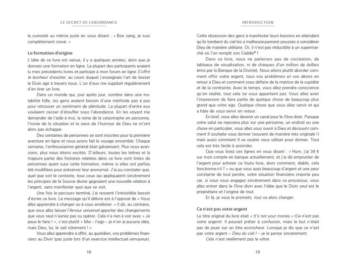 Le secret de l'abondance