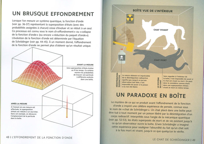 La physique quantique en 101 infographies - Guides graphiques Larousse