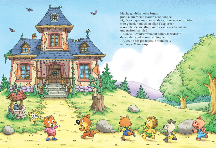 Mini-Loup et la maison hantée