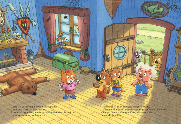 Mini-Loup et la maison hantée