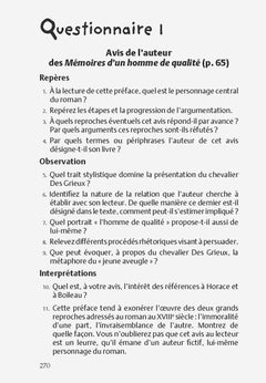 Manon Lescaut BAC