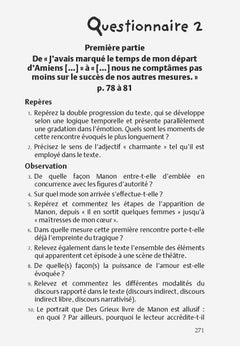 Manon Lescaut BAC