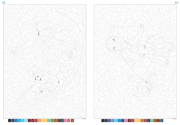 Coloriages mystères Disney - Sous l'océan
