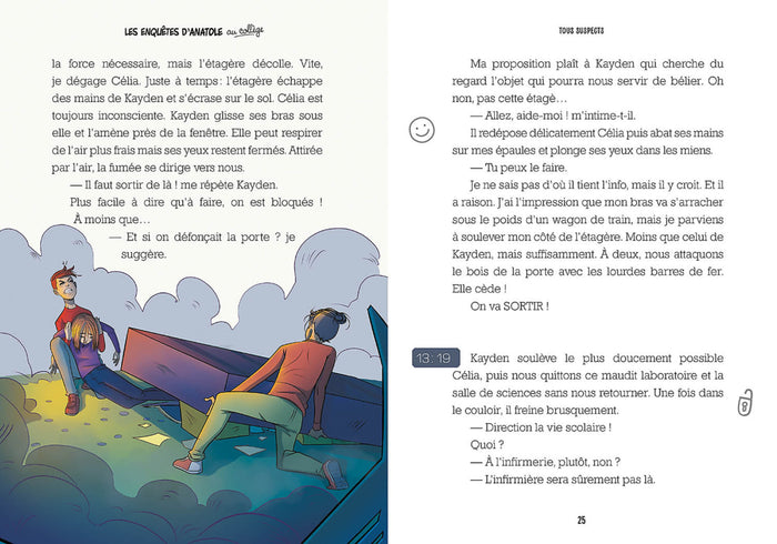 Les enquêtes d'Anatole au collège - Tous suspects