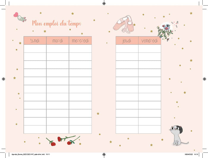 Agenda de la danse - 2022-2023