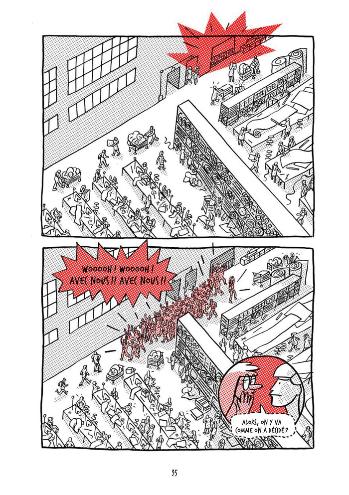 Une féministe révolutionnaire à l'atelier