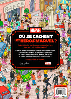 MARVEL - Où se cachent les héros Marvel ? - Cherche et trouve