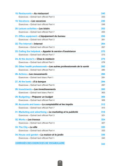 Grammaire - Vocabulaire TOEIC