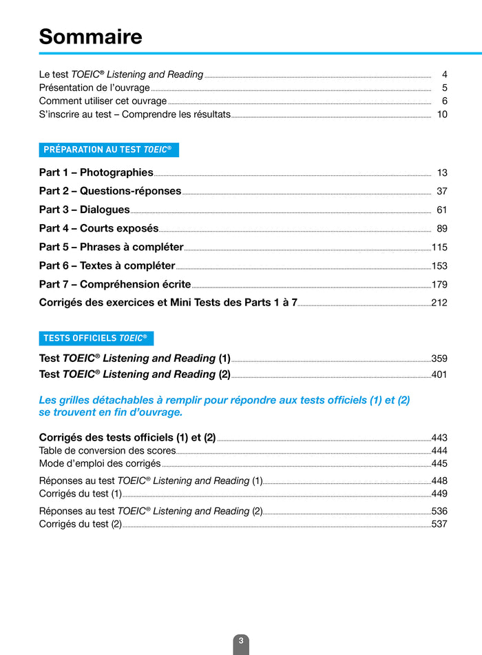 La Bible officielle du TOEIC® (conforme au nouveau test TOEIC)